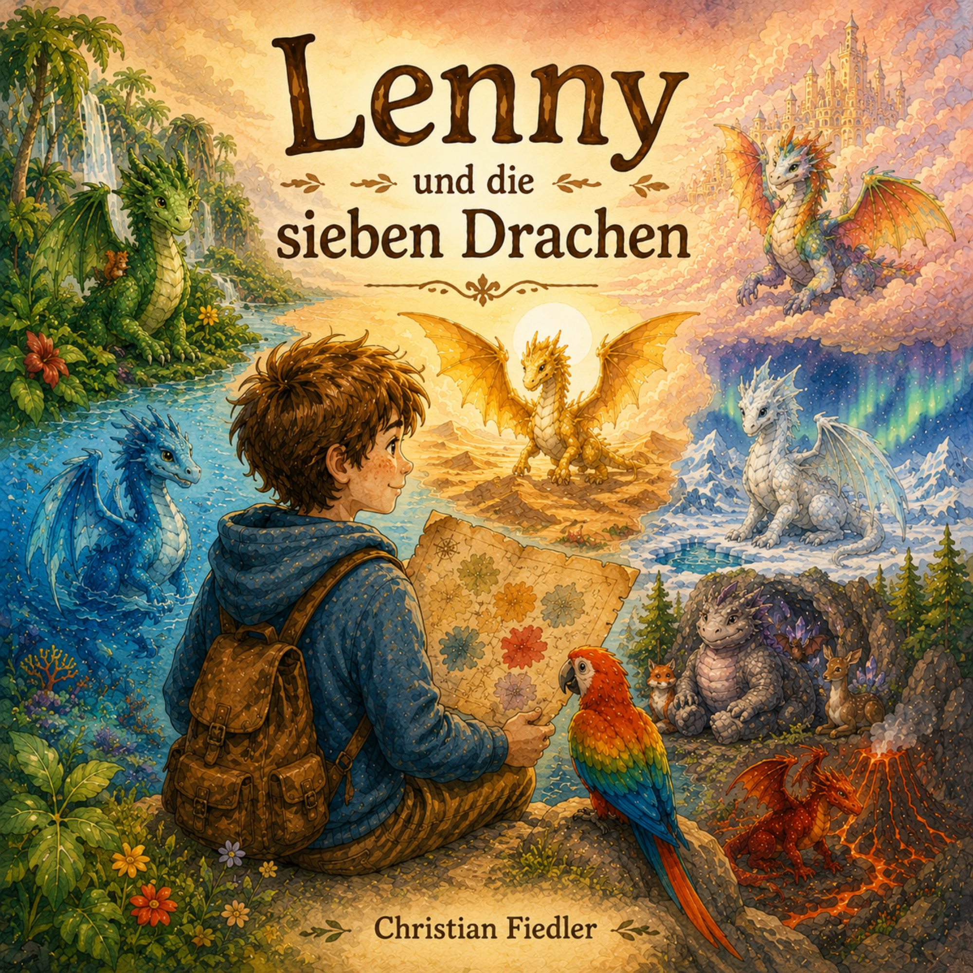 Cover: Lenny und die sieben Drachen